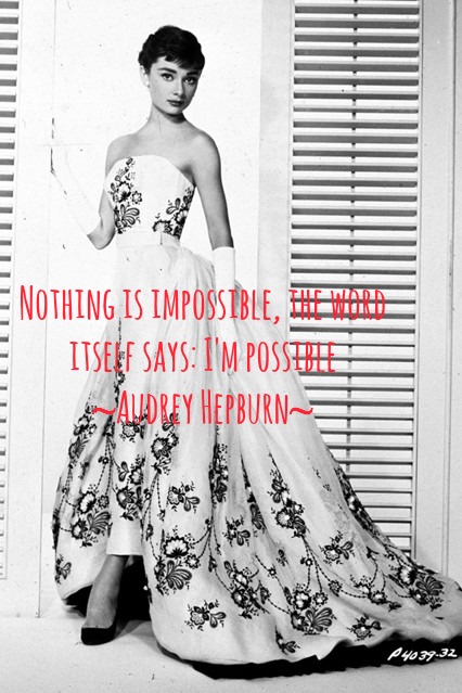 Quote audrey impossible #1